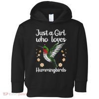 Cool Hummingbird For Girl Tropical Bird Watcher Birder Toddler Hoodie thumb 0