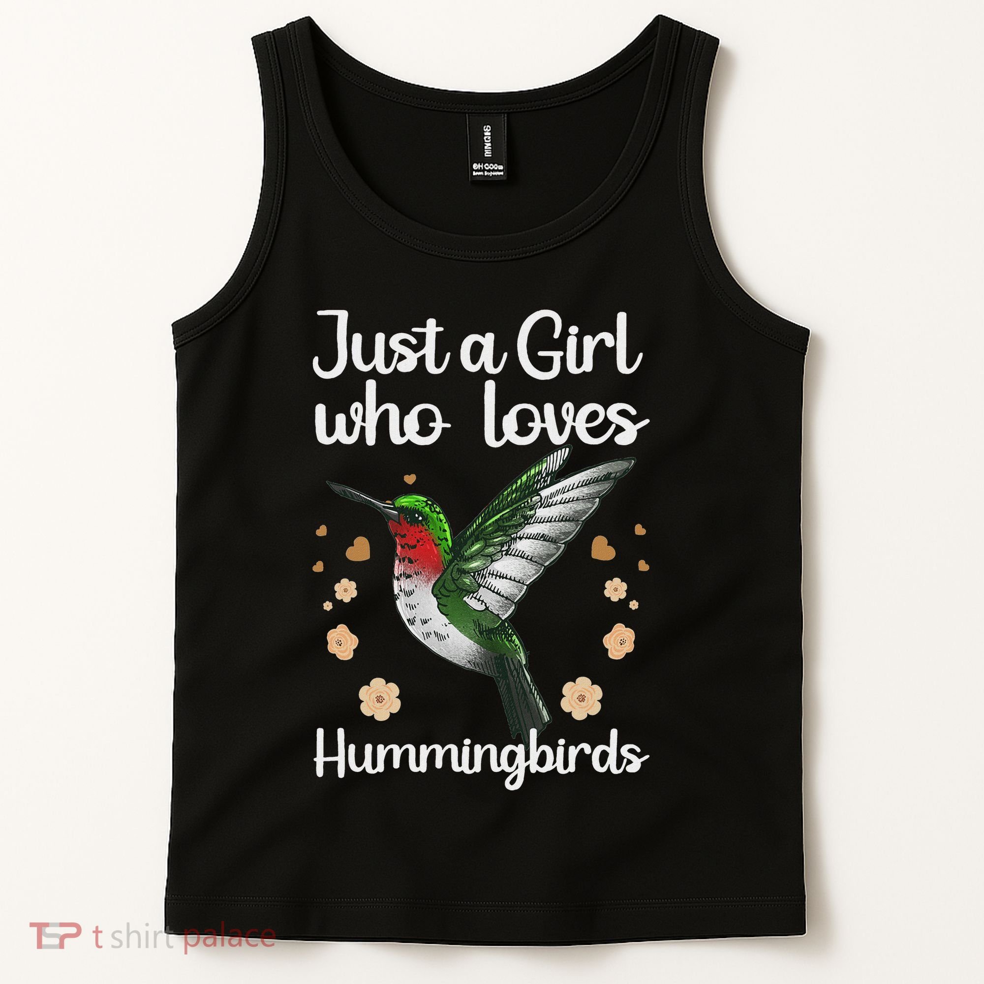Cool Hummingbird For Girl Tropical Bird Watcher Birder Tank Top