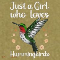 Cool Hummingbird For Girl Tropical Bird Watcher Birder Garment-Dyed Women's Muscle Tee thumb 6