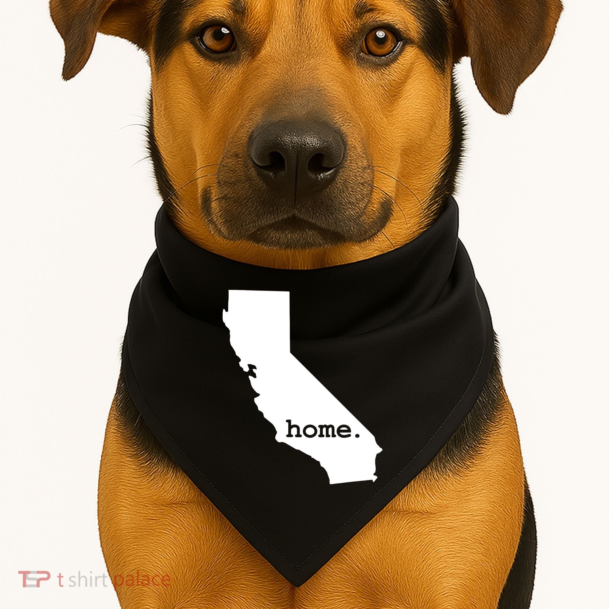 California Home Funny USA-Made Doggie Bandana