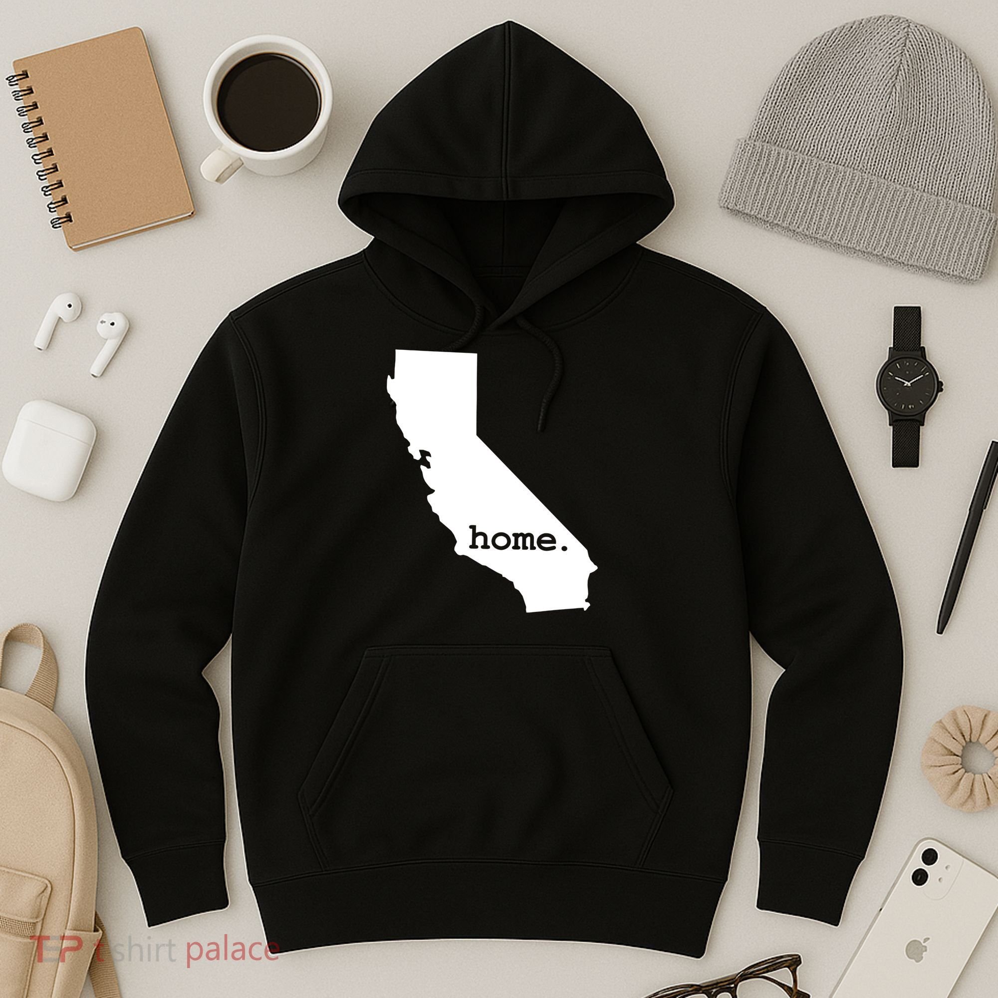 California Home Funny Hoodie