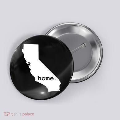 California Home Funny Button