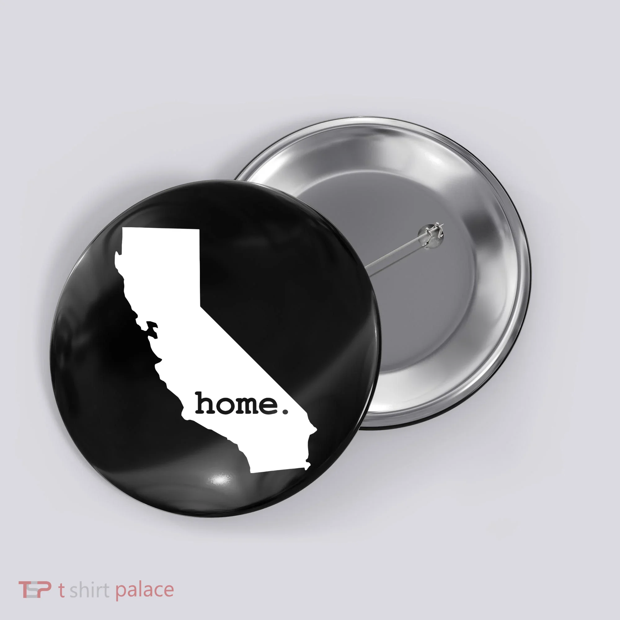California Home Funny Button