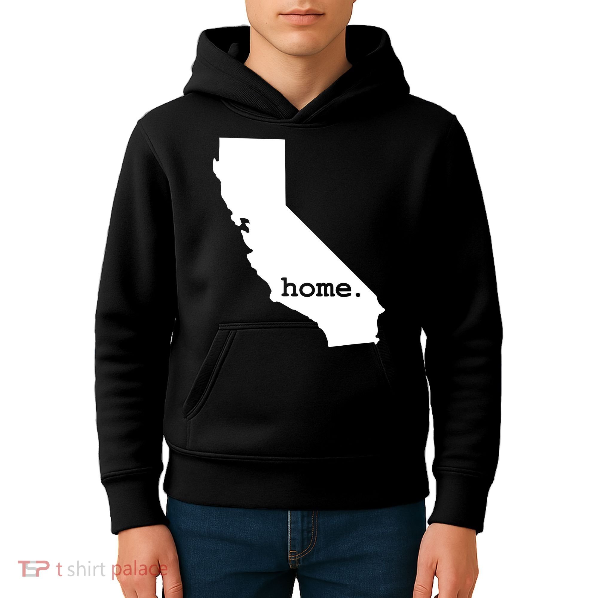 California Home Funny Kids Hoodie