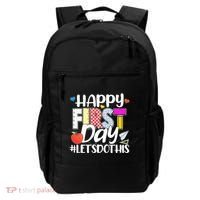 Cute Happy First Day #Lets Do This Backpack thumb 0