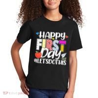 Cute Happy First Day #Lets Do This Kids T-Shirt thumb 2