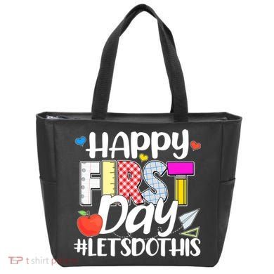 Cute Happy First Day #Lets Do This Bag