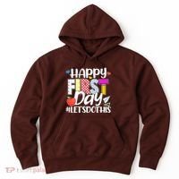 Cute Happy First Day #Lets Do This Hoodie thumb 0
