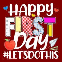 Cute Happy First Day #Lets Do This Mousepad thumb 1