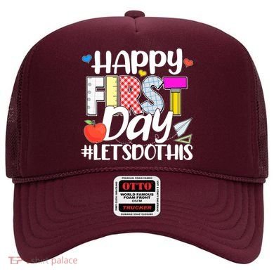 Cute Happy First Day #Lets Do This Hat
