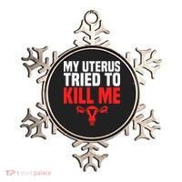 Cool Hysterectomy For Women Mom Post Surgery Recovery Humor Ornament thumb 0
