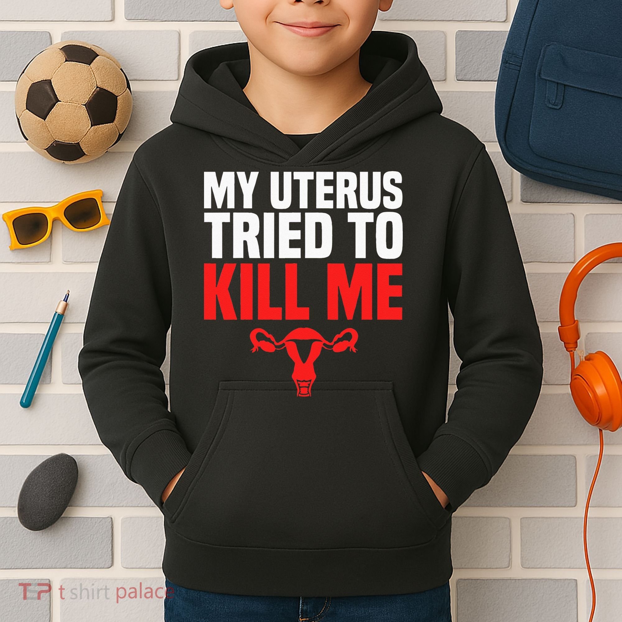 Cool Hysterectomy For Women Mom Post Surgery Recovery Humor Kids Hoodie