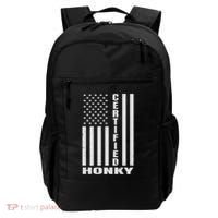 Certified Honky Funny Redneck Hillbilly Meaningful Gift Backpack thumb 0