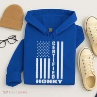 Certified Honky Funny Redneck Hillbilly Meaningful Gift Hoodie thumb 4