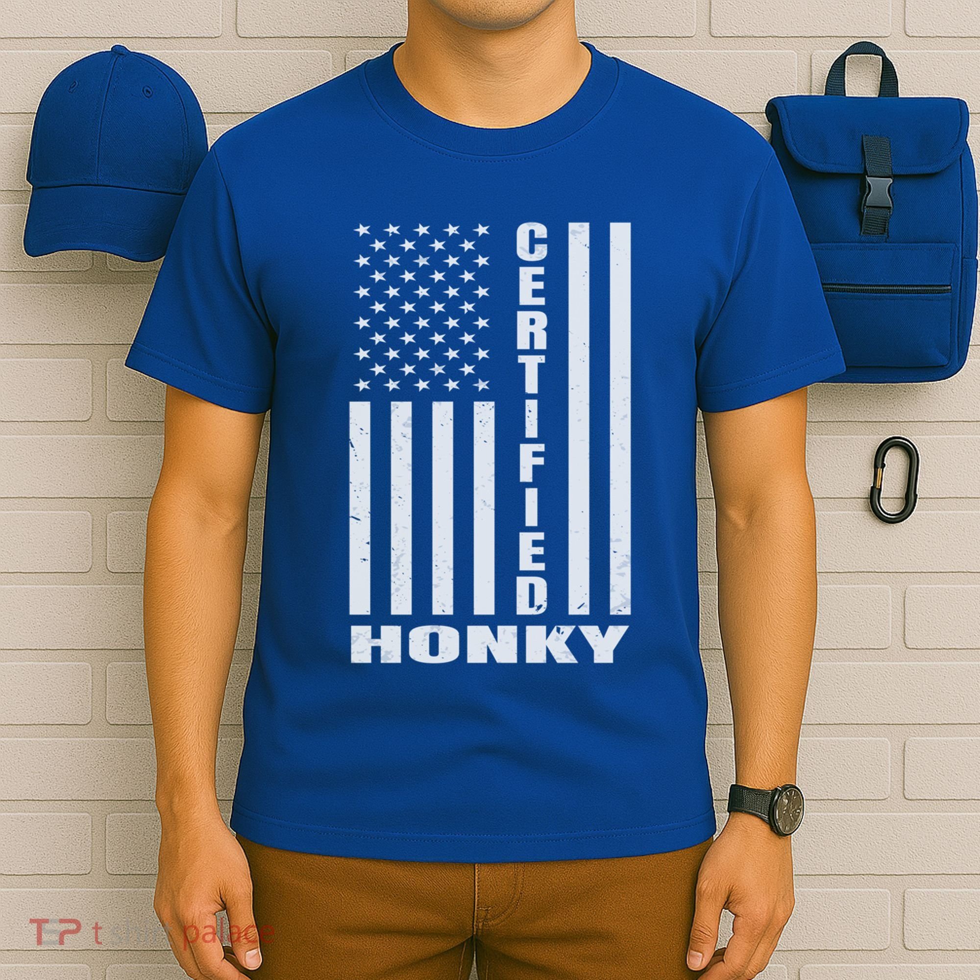 Certified Honky Funny Redneck Hillbilly Meaningful Gift T-Shirt