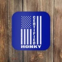 Certified Honky Funny Redneck Hillbilly Meaningful Gift Coaster thumb 0