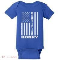 Certified Honky Funny Redneck Hillbilly Meaningful Gift Baby Bodysuit thumb 0