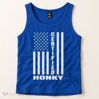 Certified Honky Funny Redneck Hillbilly Meaningful Gift Tank Top thumb 2