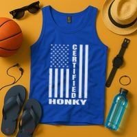 Certified Honky Funny Redneck Hillbilly Meaningful Gift Tank Top thumb 4