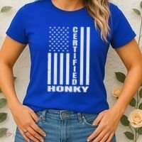 Certified Honky Funny Redneck Hillbilly Meaningful Gift Women's T-Shirt thumb 2