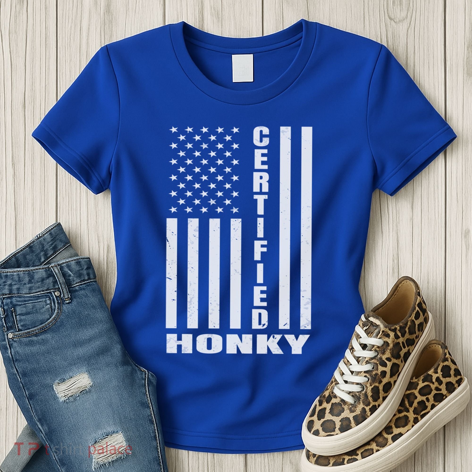 Certified Honky Funny Redneck Hillbilly Meaningful Gift Women's T-Shirt