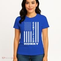 Certified Honky Funny Redneck Hillbilly Meaningful Gift Women's T-Shirt thumb 4