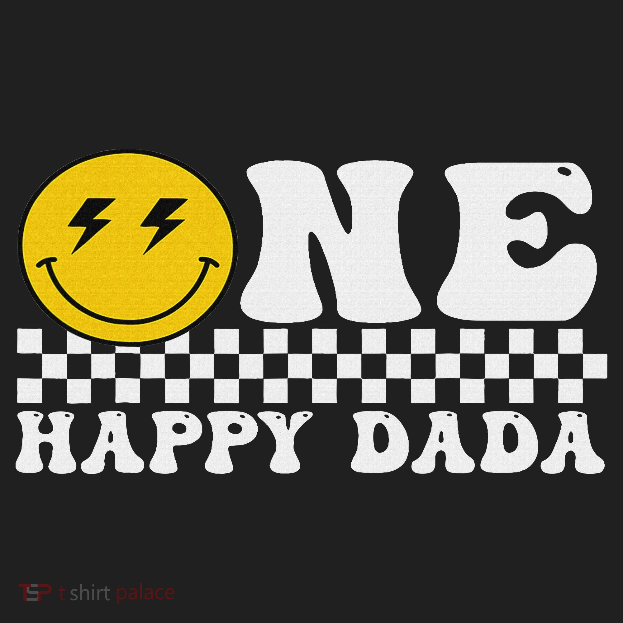 Cute Happy Face One Happy Dude Dada 1st Birthday Tumbler