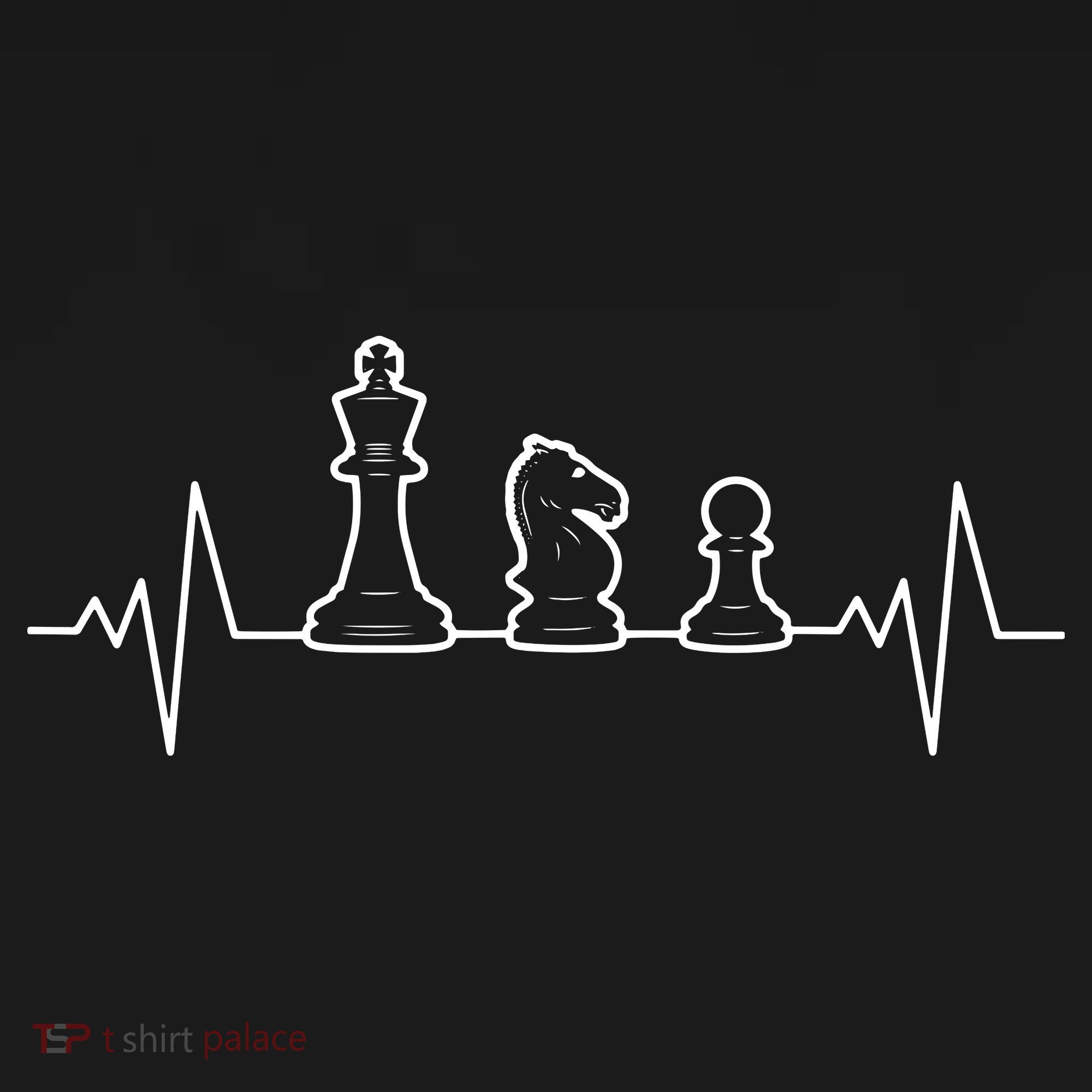 Chess Heartbeat | Gift Chess Master | Chess Club Ornament