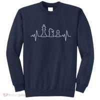 Chess Heartbeat | Gift Chess Master | Chess Club Sweatshirt thumb 0