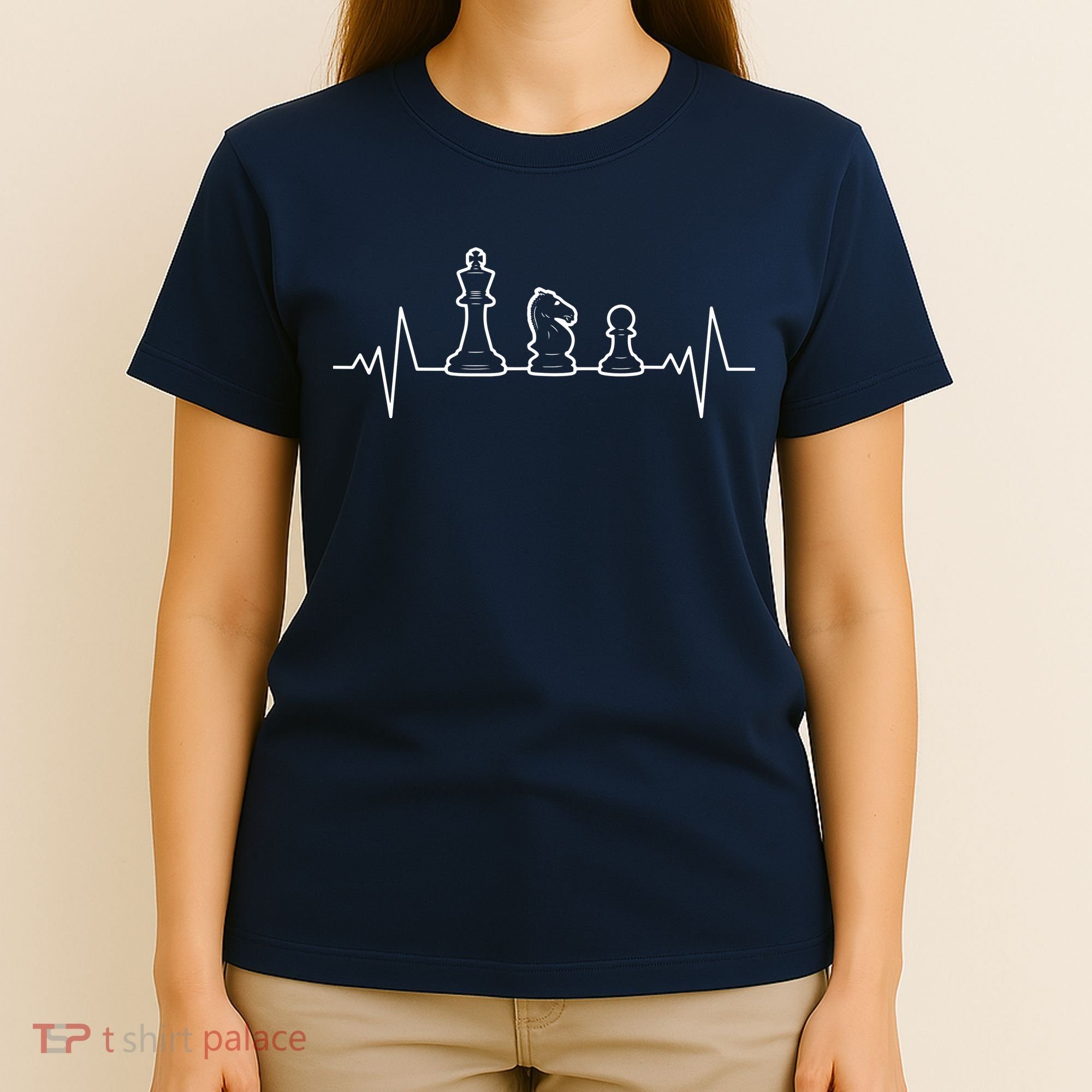 Chess Heartbeat | Gift Chess Master | Chess Club T-Shirt
