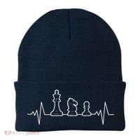 Chess Heartbeat | Gift Chess Master | Chess Club Beanie thumb 0