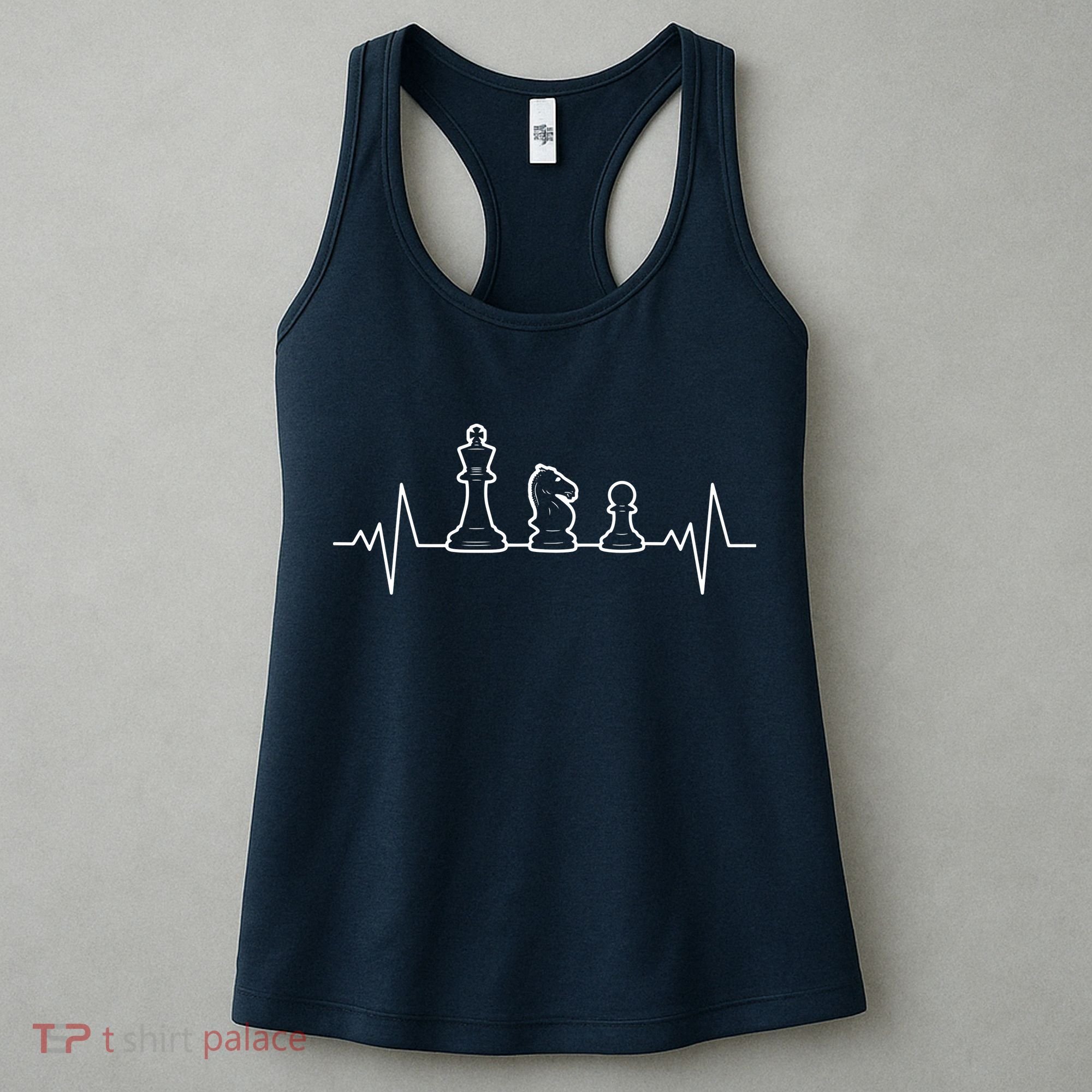 Chess Heartbeat | Gift Chess Master | Chess Club Women's Tank Top