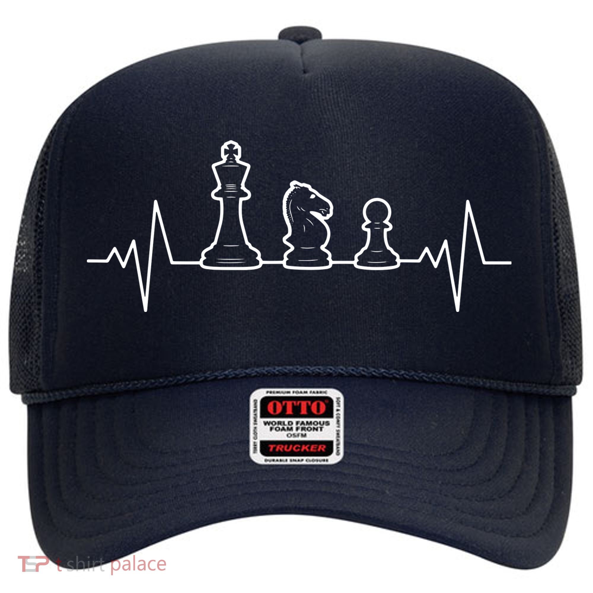 Chess Heartbeat | Gift Chess Master | Chess Club Hat