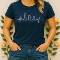 Chess Heartbeat | Gift Chess Master | Chess Club Women's T-Shirt thumb 2