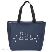 Chess Heartbeat | Gift Chess Master | Chess Club Tote Bag thumb 0