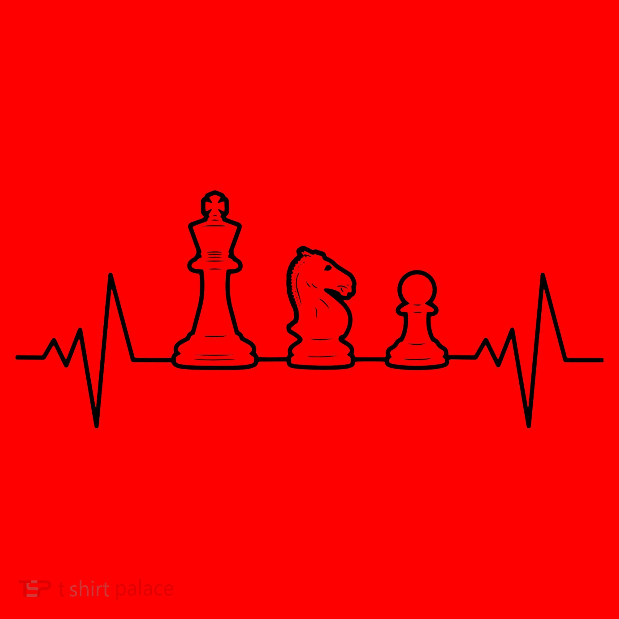 Chess Heartbeat | Gift Chess Master | Chess Club Santa Hat
