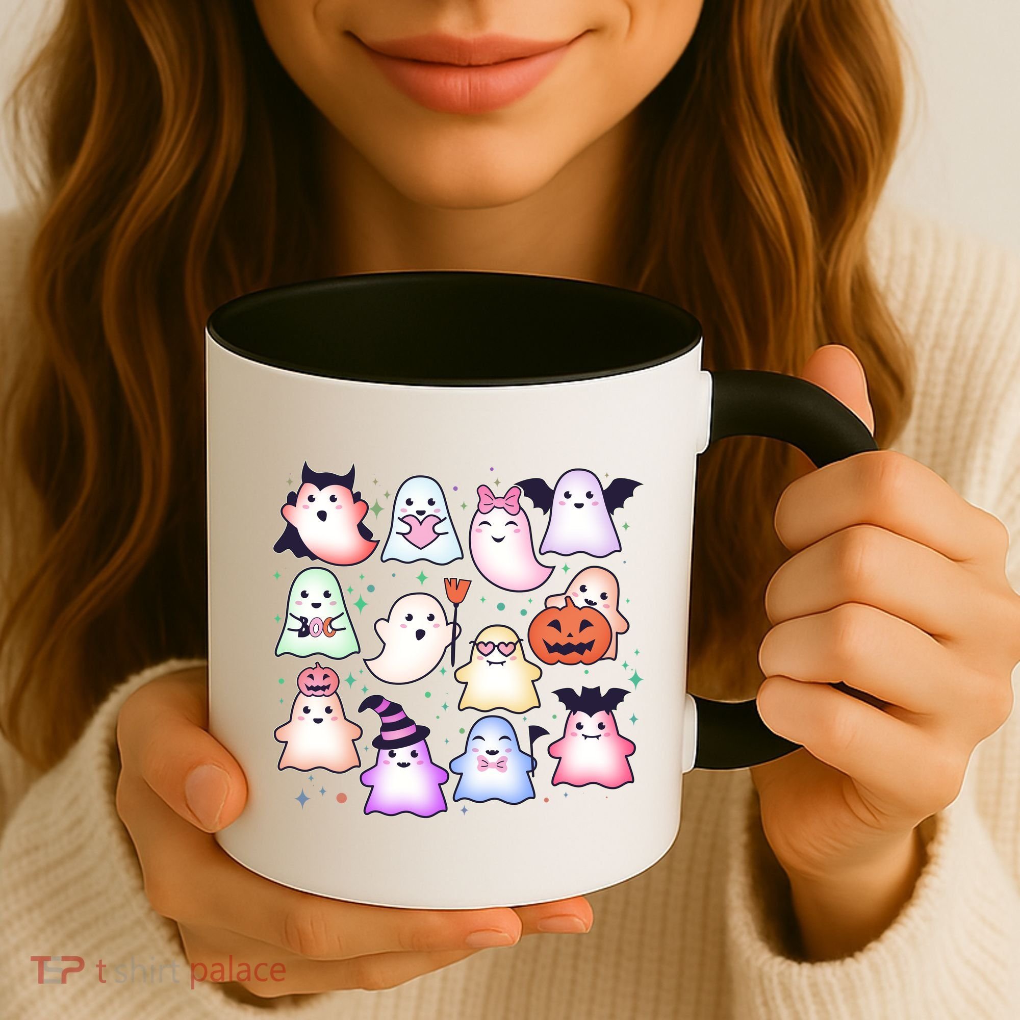 Cute Halloween Ghosts Coffee Mug