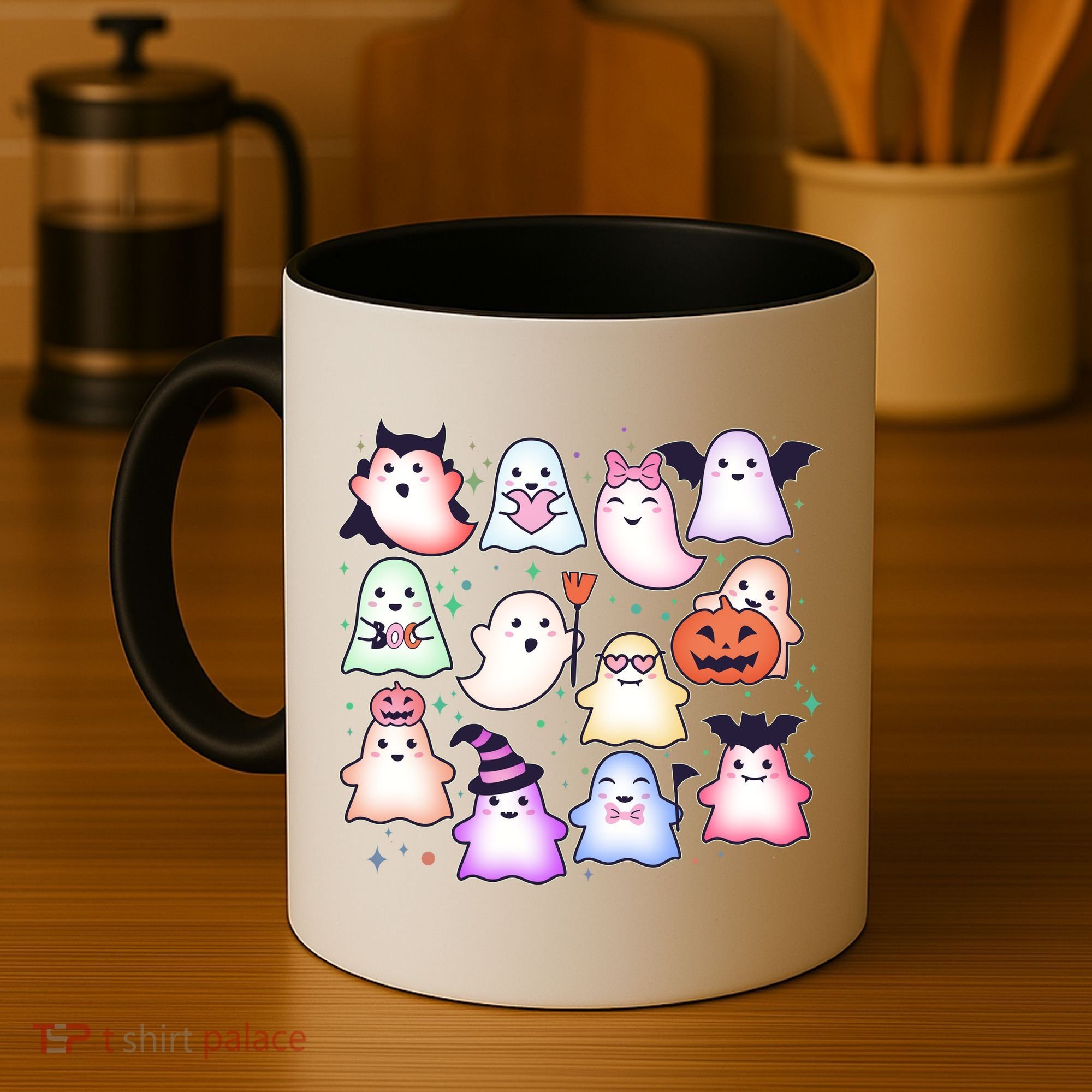 Cute Halloween Ghosts Coffee Mug