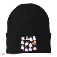 Cute Halloween Ghosts Beanie thumb 0