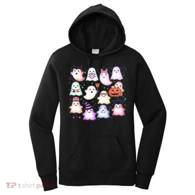 Cute Halloween Ghosts Women's Hoodie