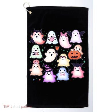 Cute Halloween Ghosts Golf Towel