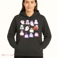 Cute Halloween Ghosts Hoodie thumb 5