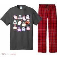 Cute Halloween Ghosts Pajama Set thumb 0