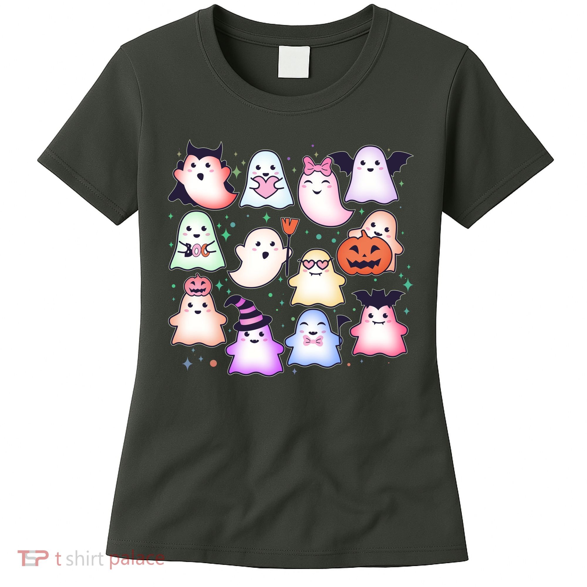 Cute Halloween Ghosts Women's T-Shirt