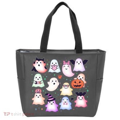 Cute Halloween Ghosts Tote Bag