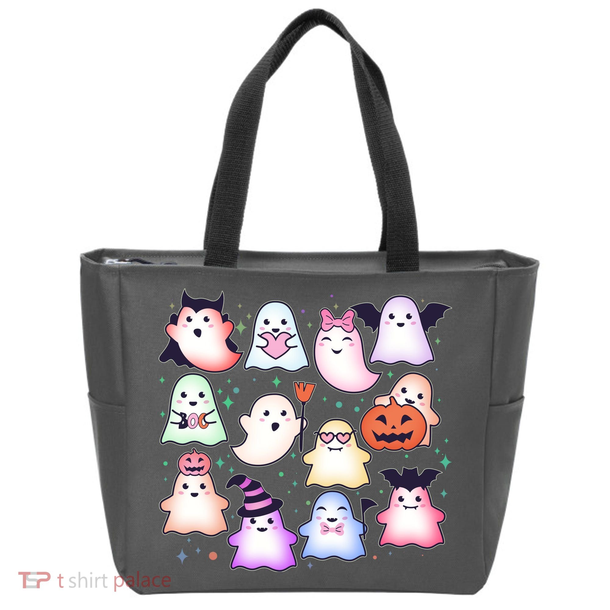 Cute Halloween Ghosts Tote Bag