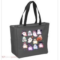 Cute Halloween Ghosts Tote Bag thumb 2