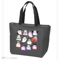 Cute Halloween Ghosts Tote Bag thumb 3