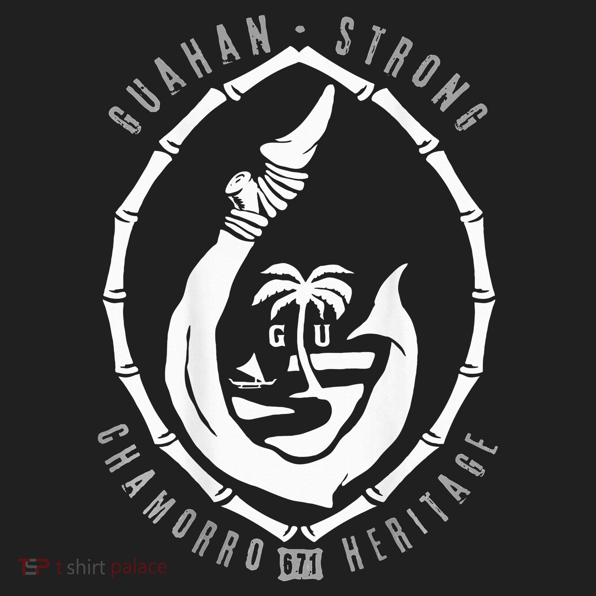 Chomorro Hook Gu Seal 671 Guam Hat