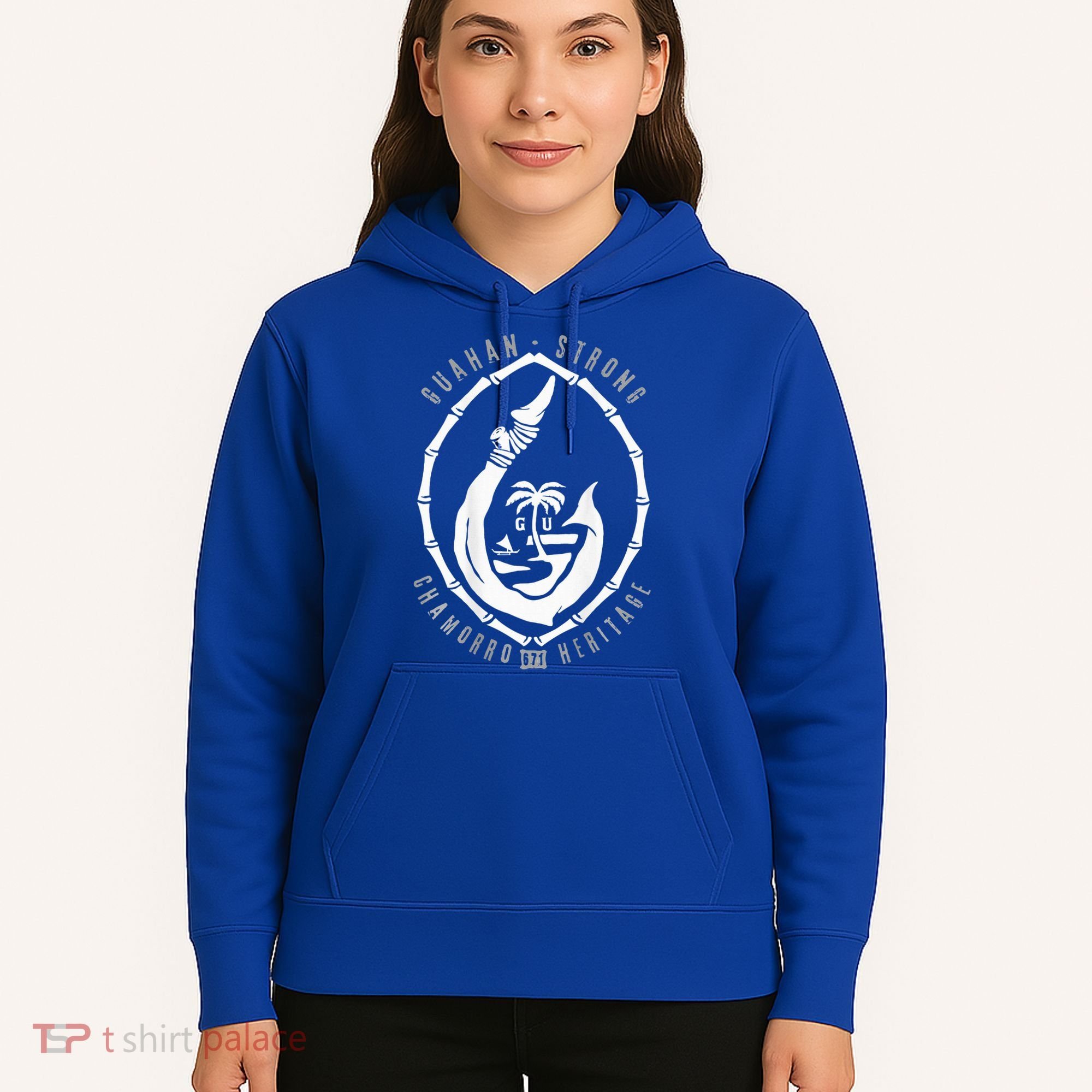 Chomorro Hook Gu Seal 671 Guam Hoodie